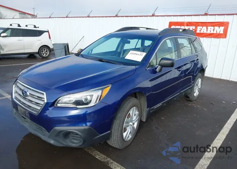 2015 Subaru Outback 2.5I из США, поврежденный, VIN 4S4BSAAC0F3301503